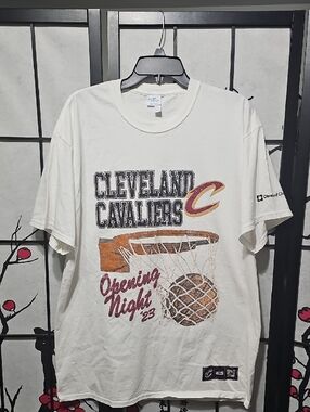 Cleveland Cavaliers Opening Night '23 Graphic Tee - White XL